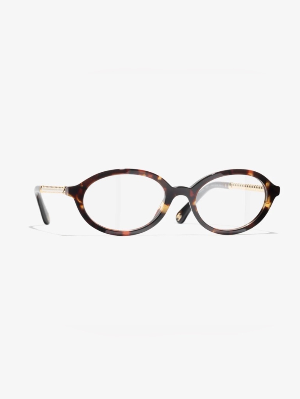 CHANEL 3499H 1818 - Havana Tweed & Pearl Size 53 Frames BRAND NEW IN BOX